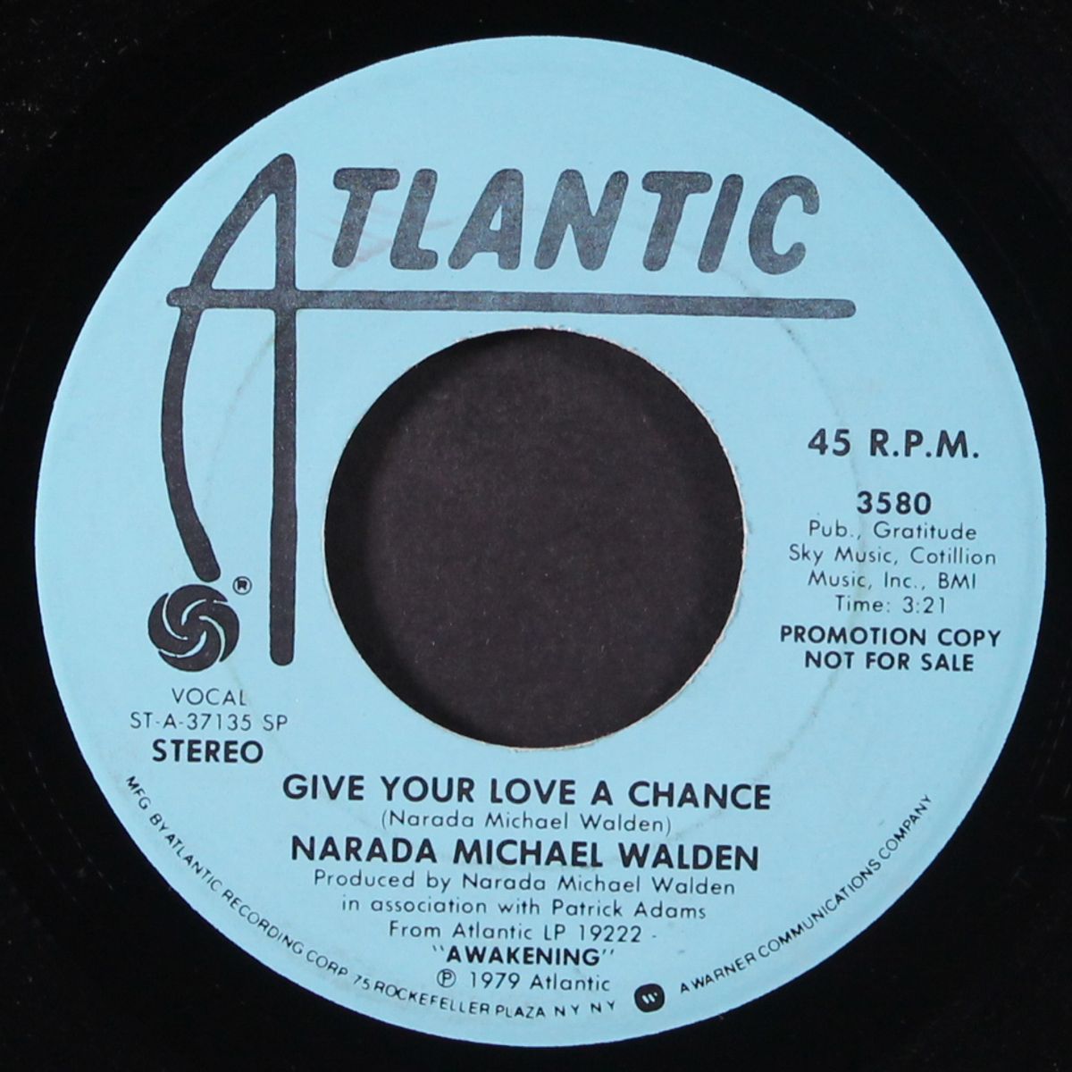give your love a chance / mono by NARADA MICHAEL WALDEN