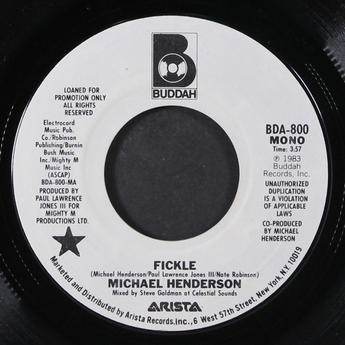 fickle / mono by MICHAEL HENDERSON