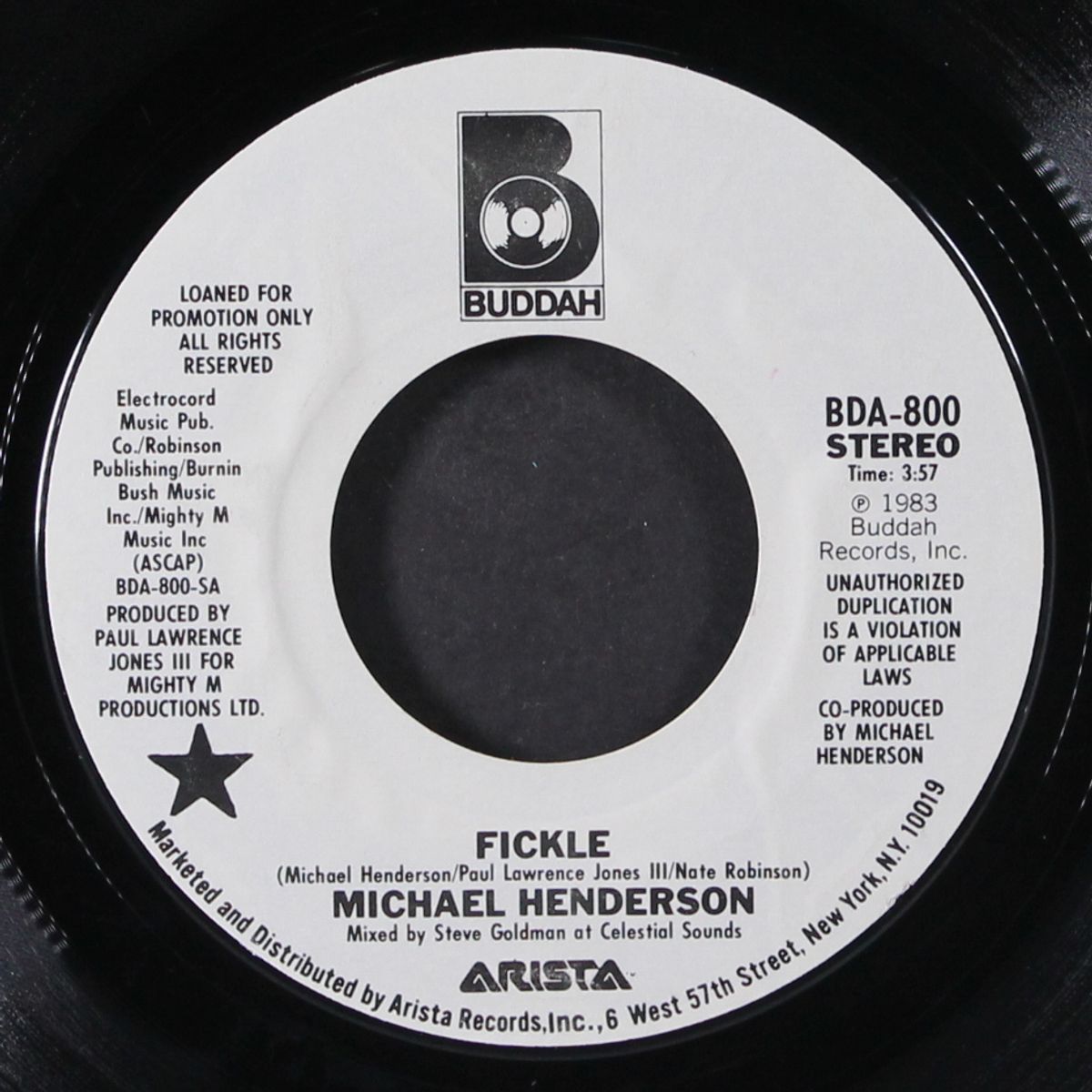 fickle / mono by MICHAEL HENDERSON