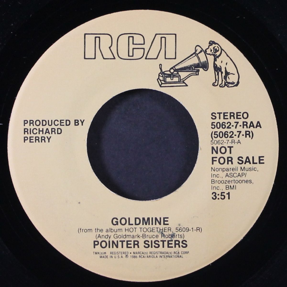 goldmine / same by POINTER SISTERS