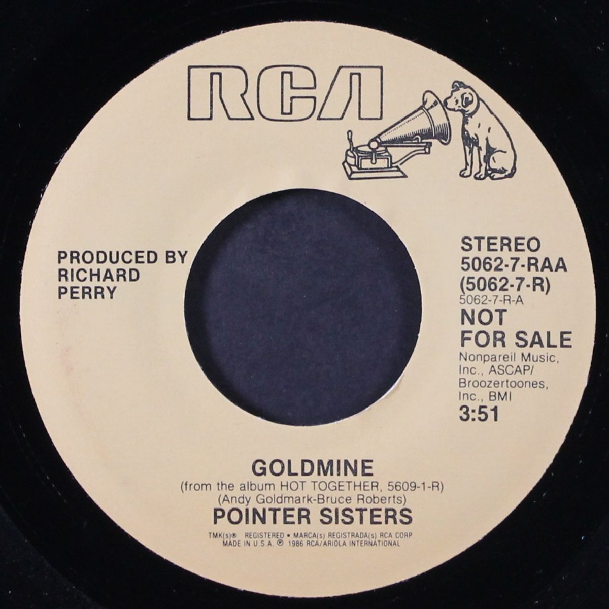 goldmine / same by POINTER SISTERS