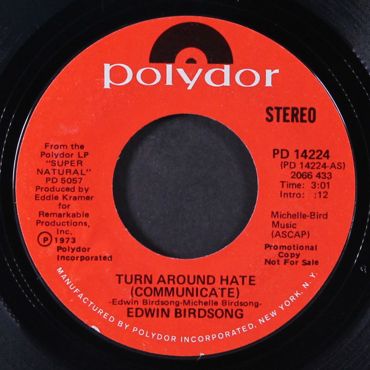 turn around hate / mono by EDWIN BIRDSONG