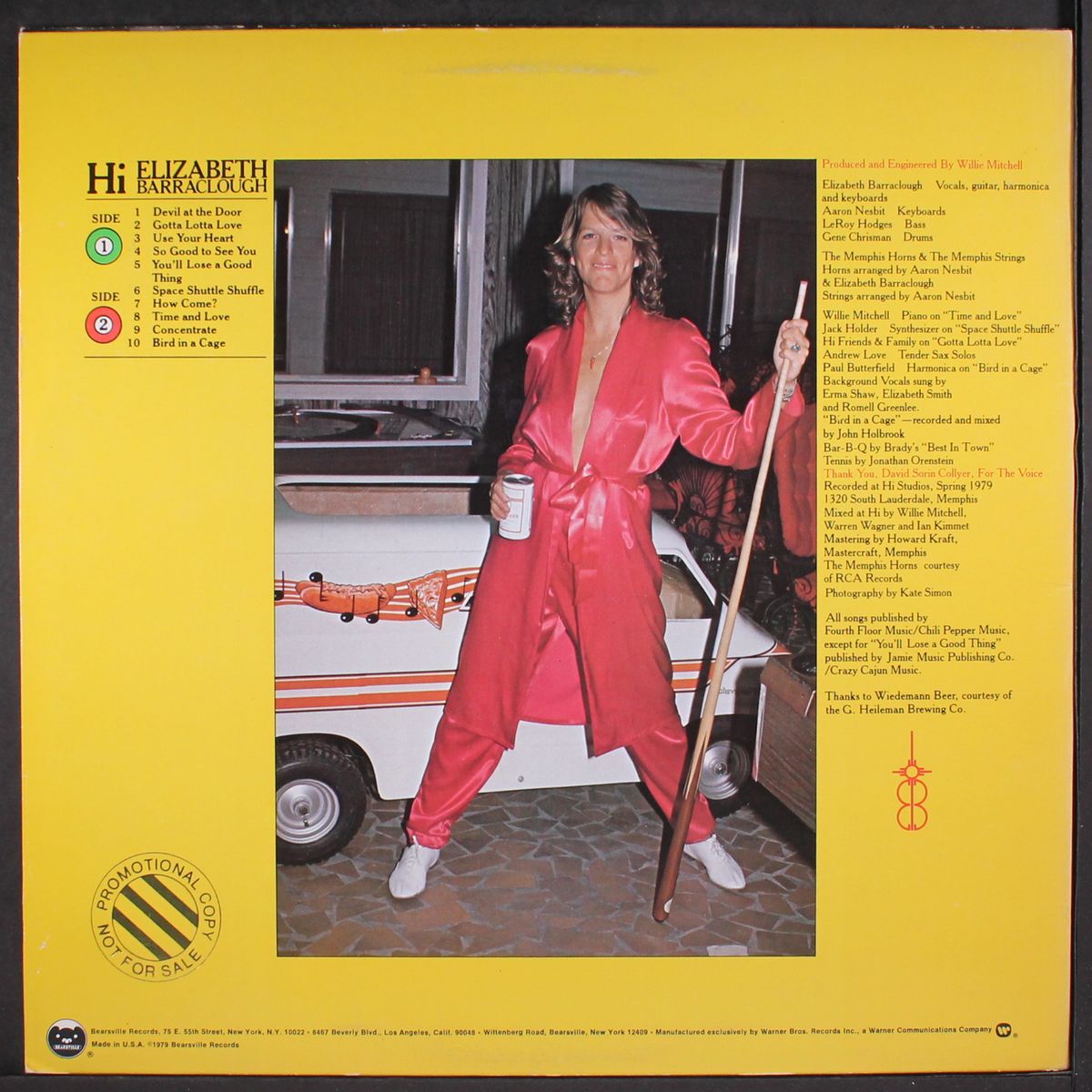 hi by ELIZABETH BARRACLOUGH