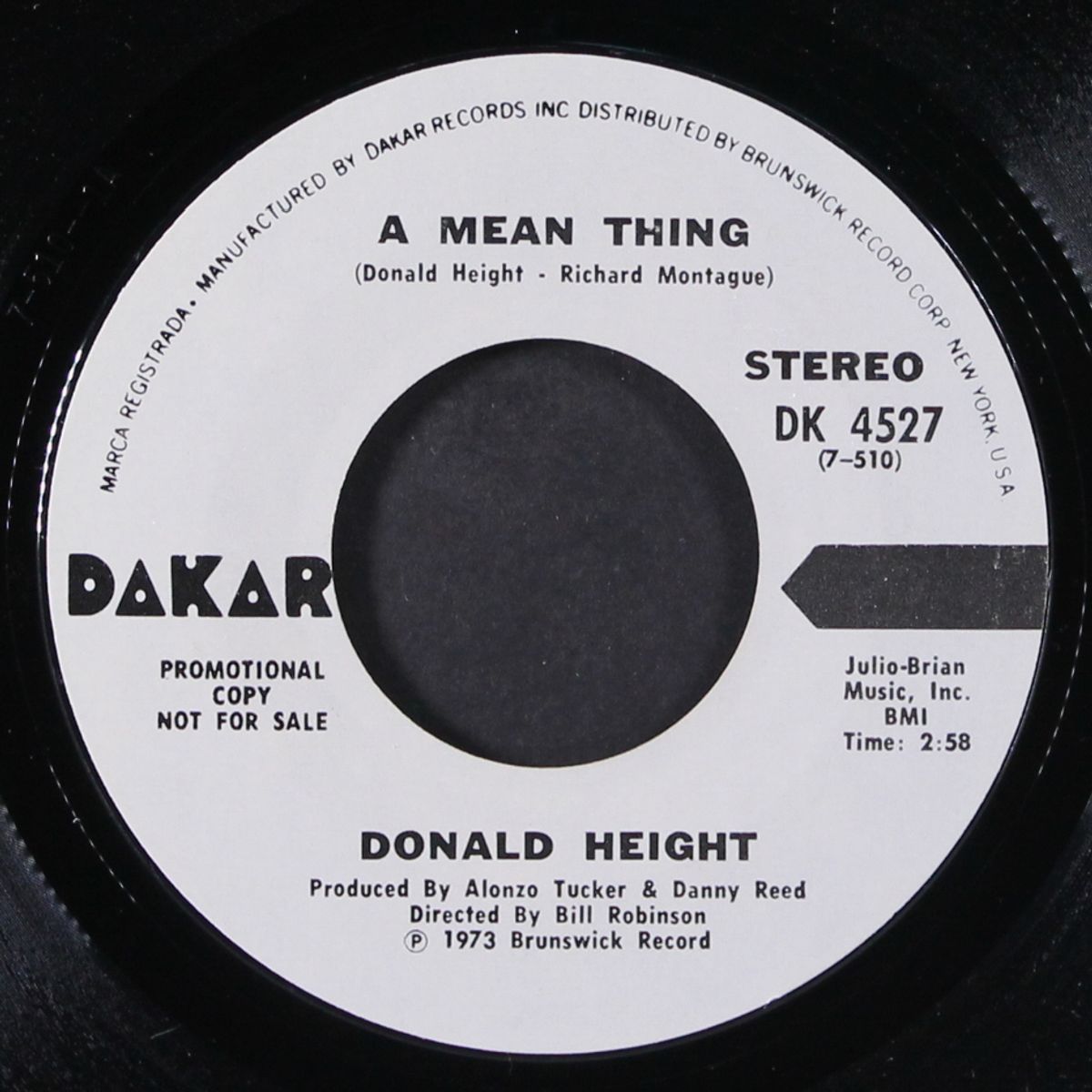 a mean thing / mono by DONALD HEIGHT