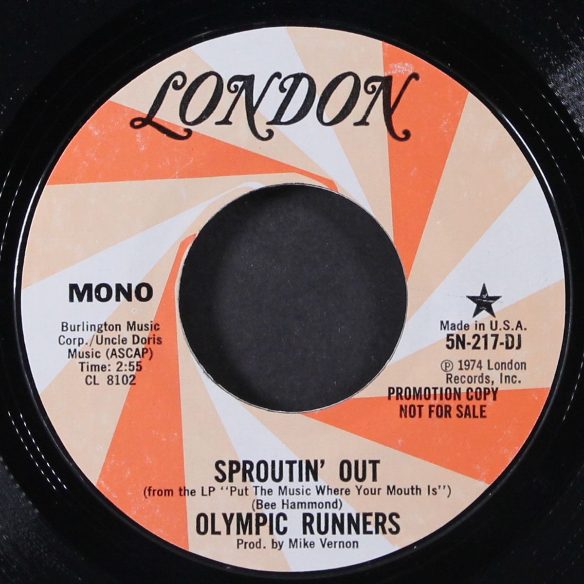 sprouting out / mono by OLYMPIC RUNNERS