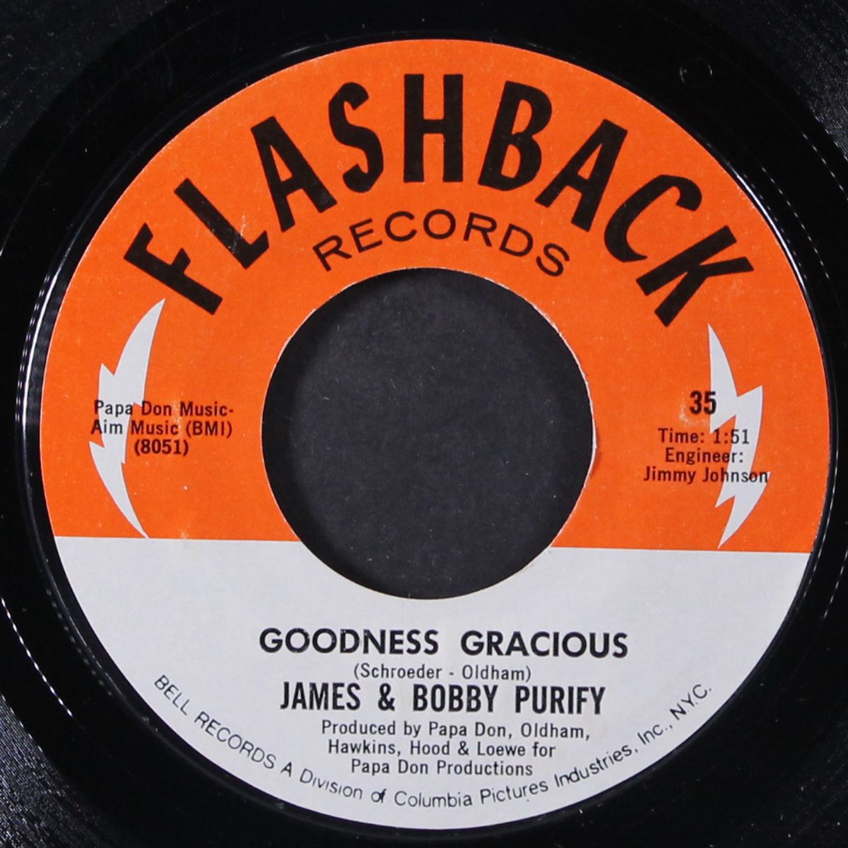 shake a tail feather / goodness gracious by JAMES & BOBBY PURIFY