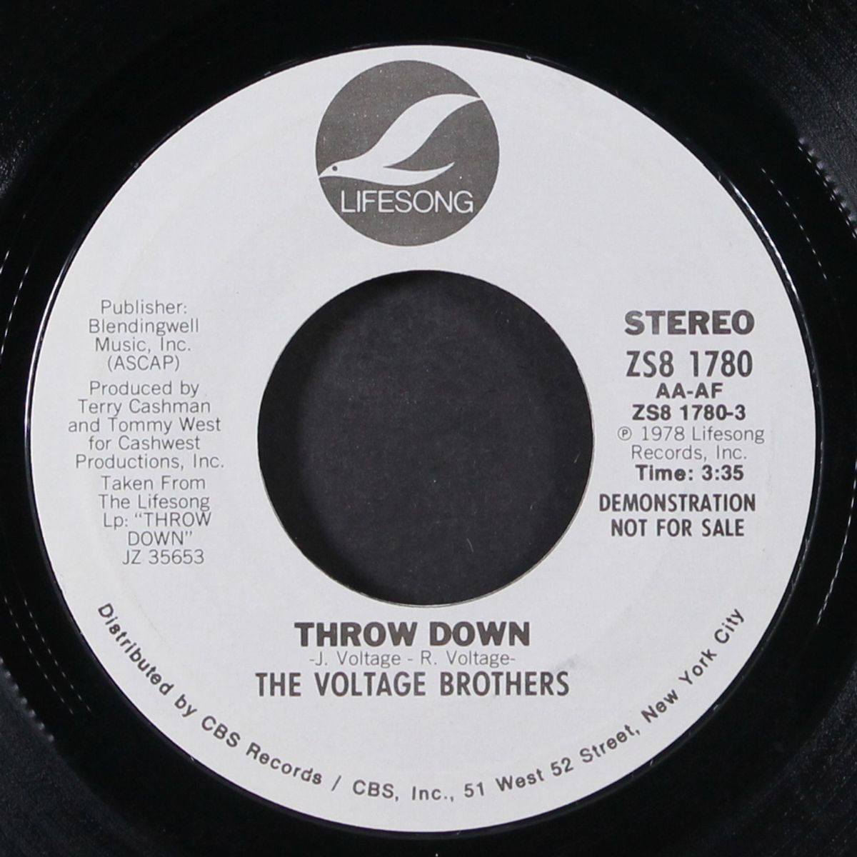 throw down / mono by VOLTAGE BROTHERS