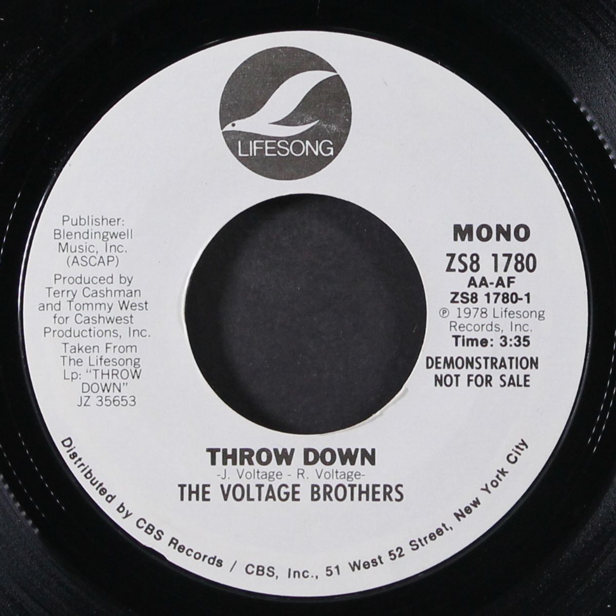 throw down / mono by VOLTAGE BROTHERS