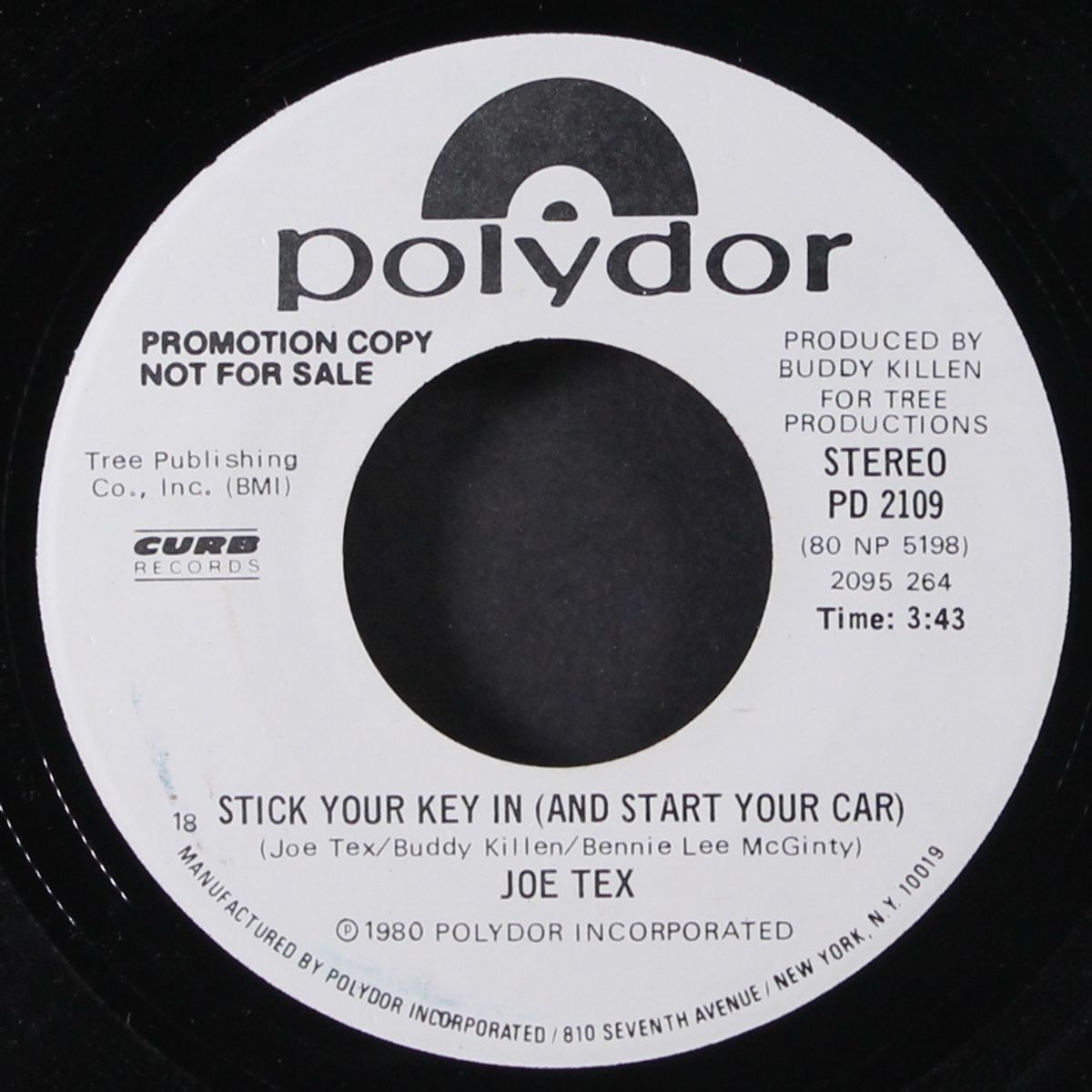 stick your key in / same by JOE TEX