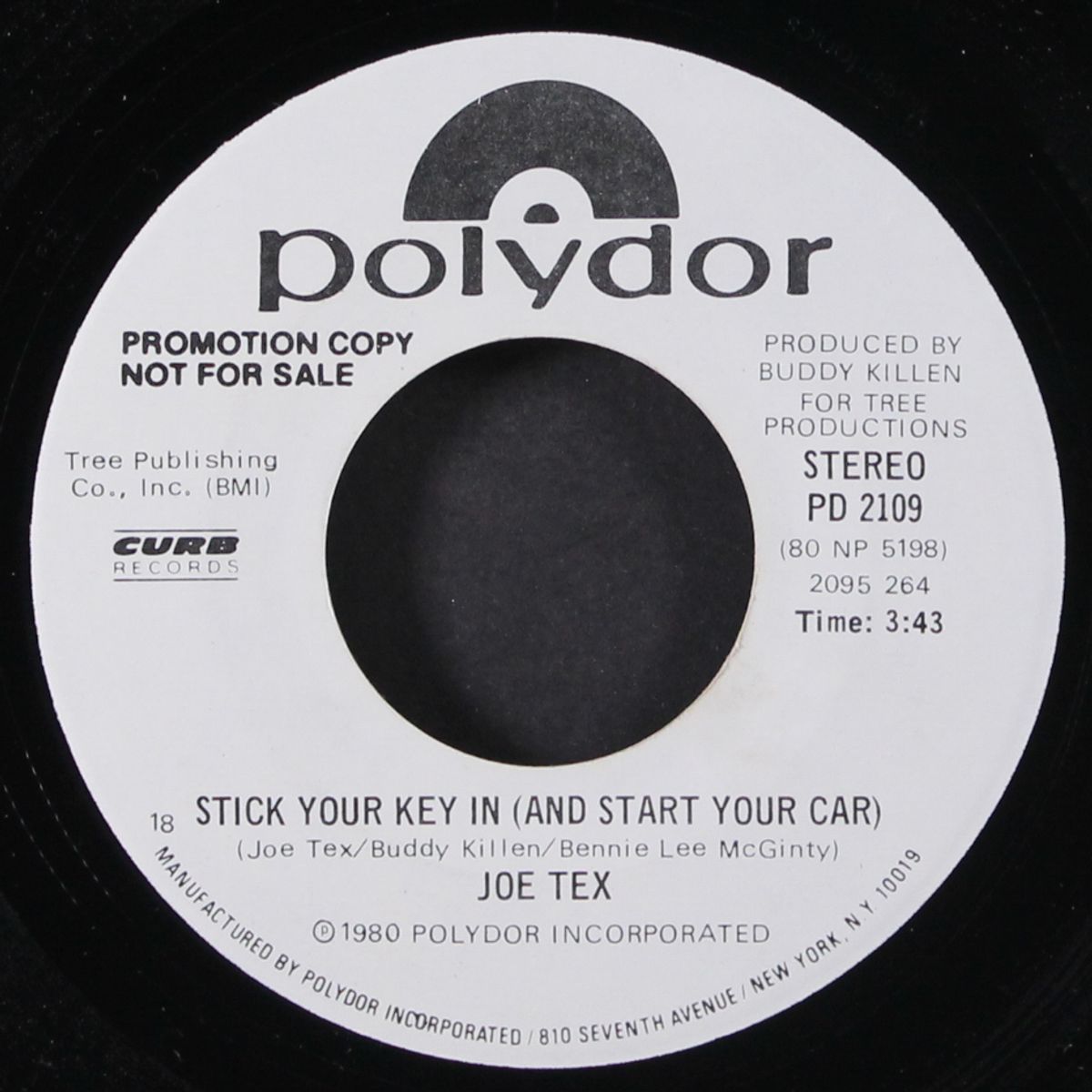 stick your key in / same by JOE TEX