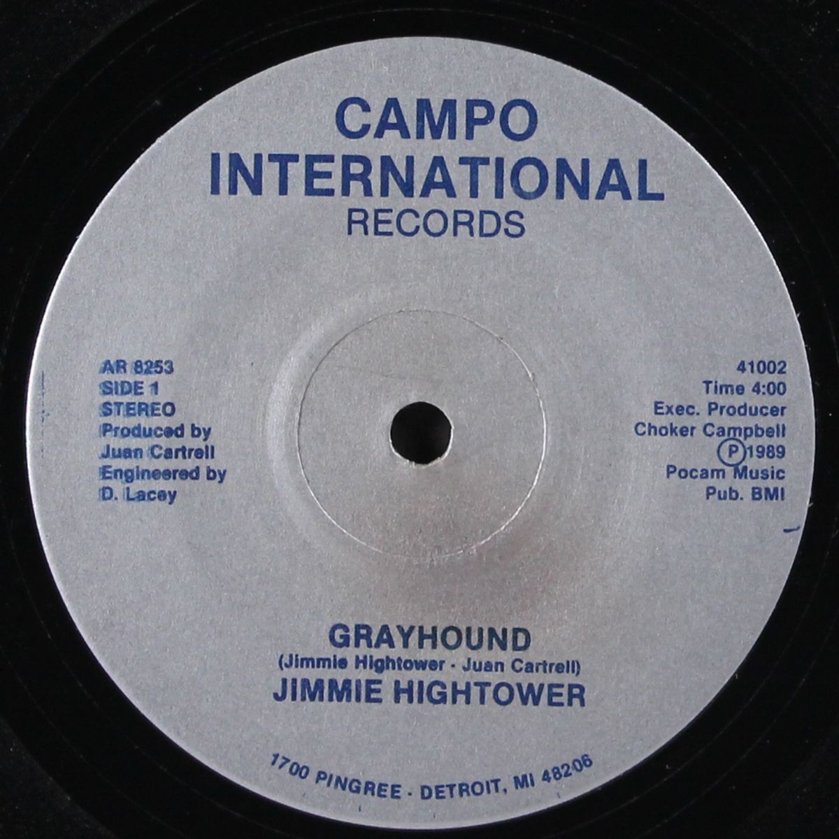 bring us our day / grayhound by JIMMIE HIGHTOWER