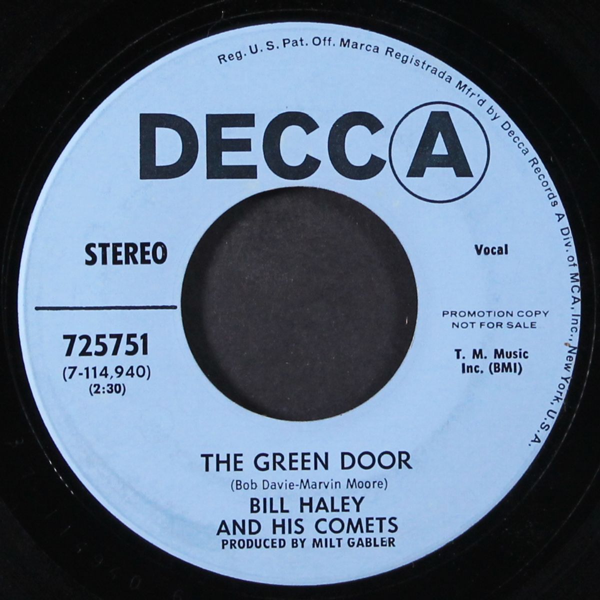 corrine, corrina / the green door by BILL HALEY