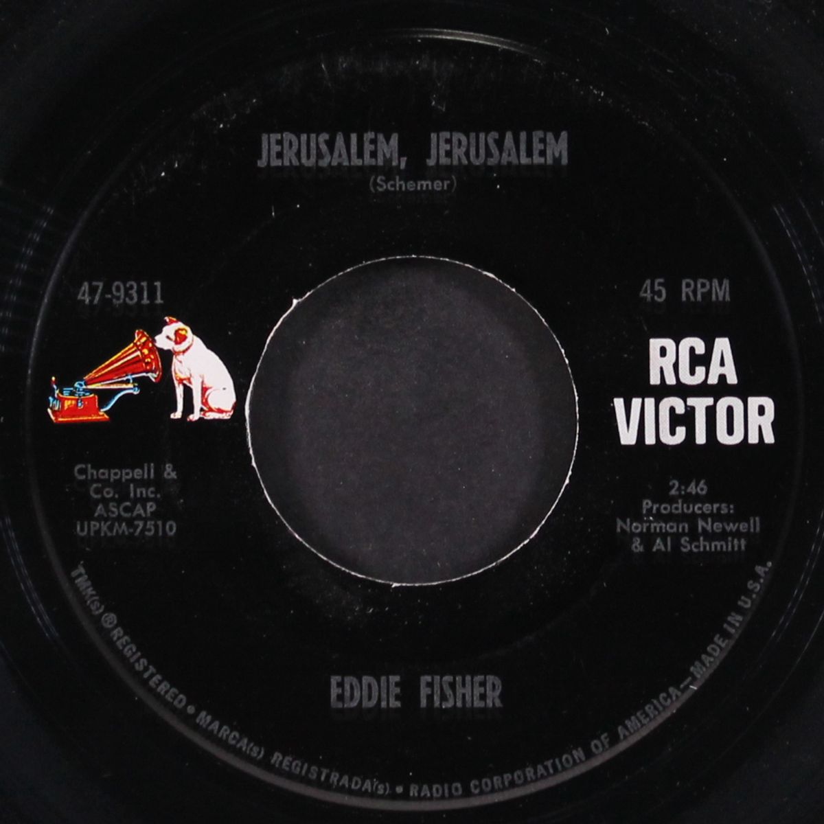 there's a world full of girls (monica / jerusalem) by EDDIE FISHER