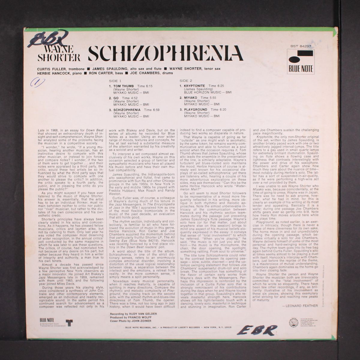 schizophrenia by WAYNE SHORTER