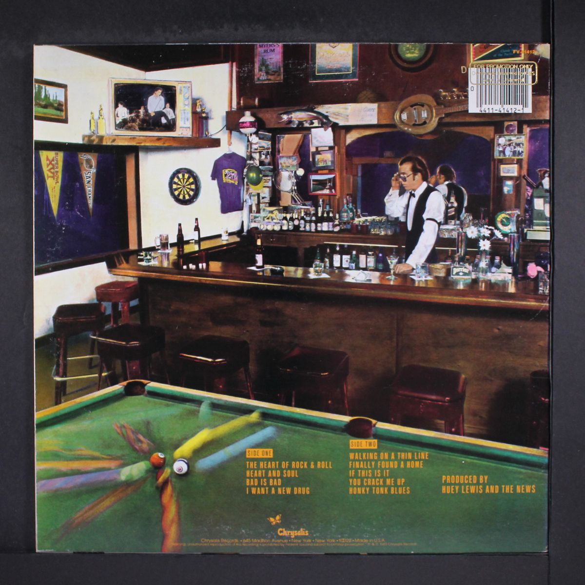 sports by HUEY LEWIS & NEWS