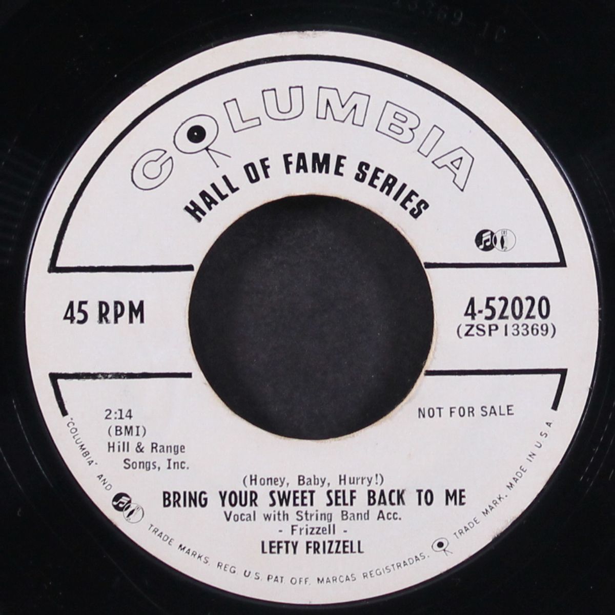i want to be with you always / bring your sweet self back to me by LEFTY FRIZZELL
