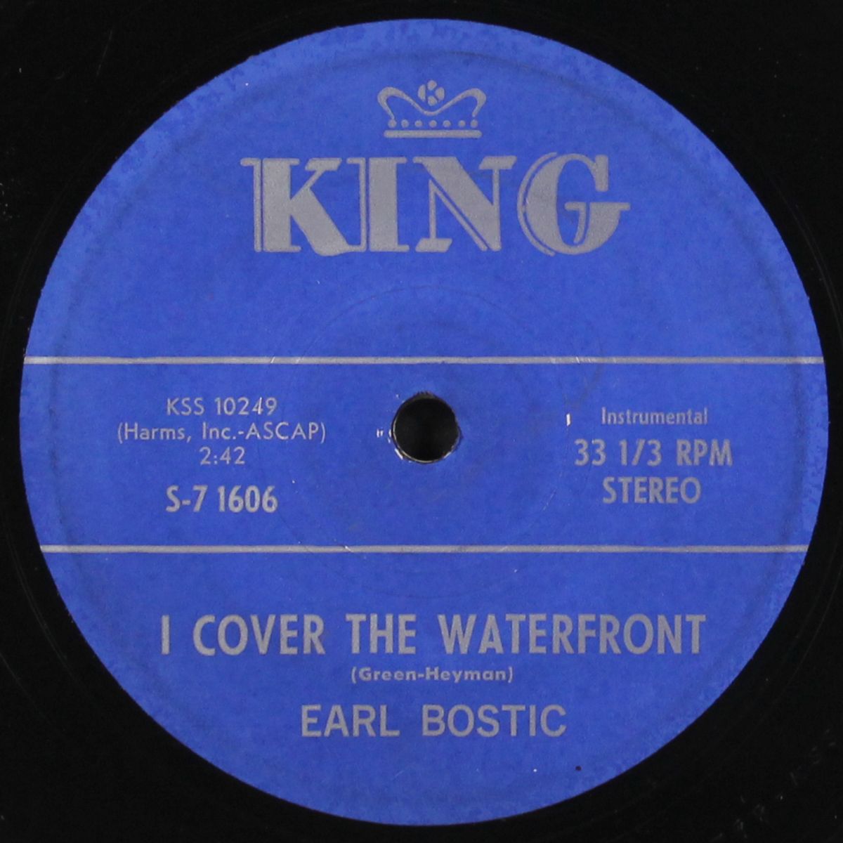 autumn serenade / i cover the waterfront by EARL BOSTIC