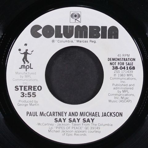 PAUL MCCARTNEY & MICHAEL JACKSON