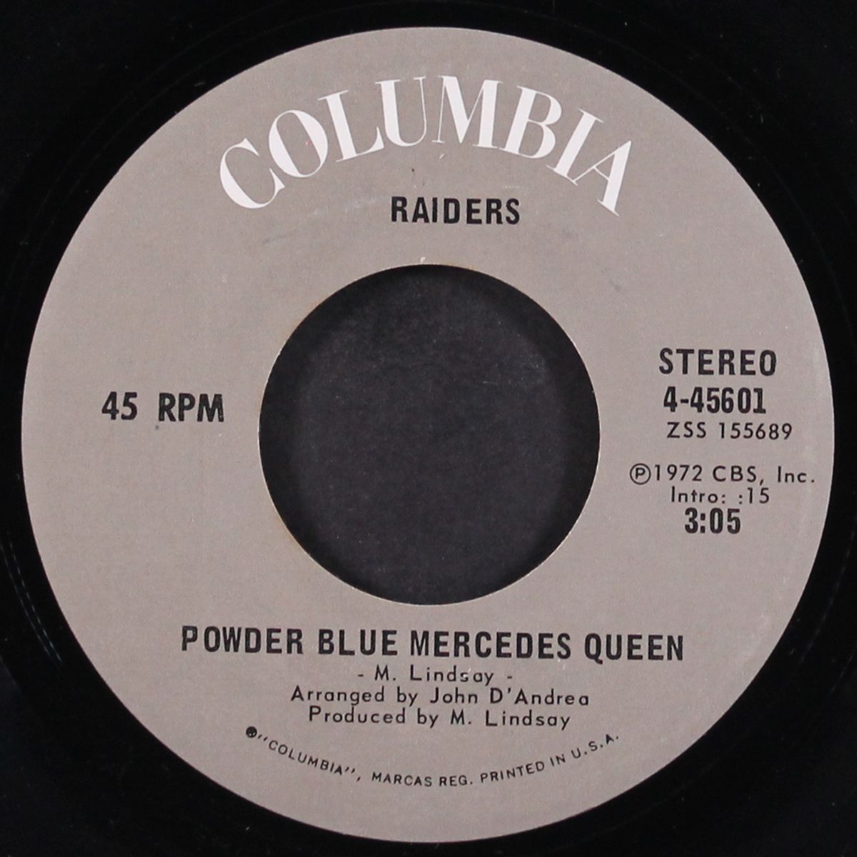 powder blue mercedes queen / golden dirls sometimes by RAIDERS