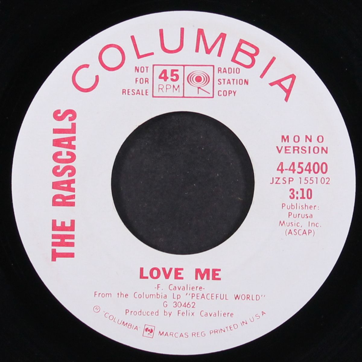 love me by RASCALS