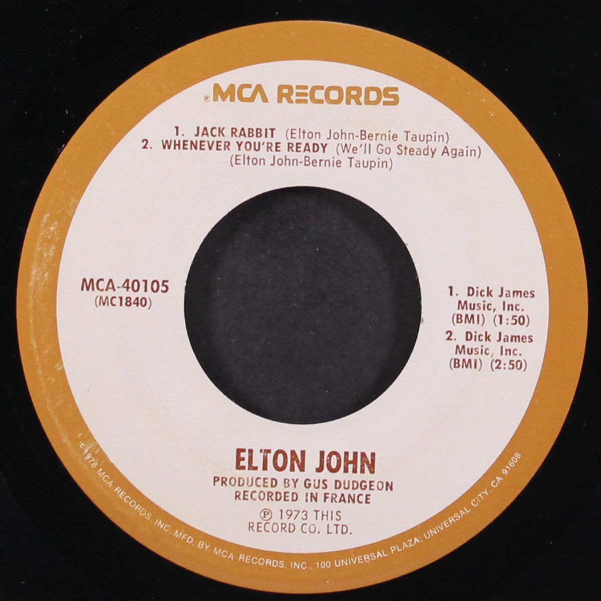 saturday night's alright for fighting by ELTON JOHN