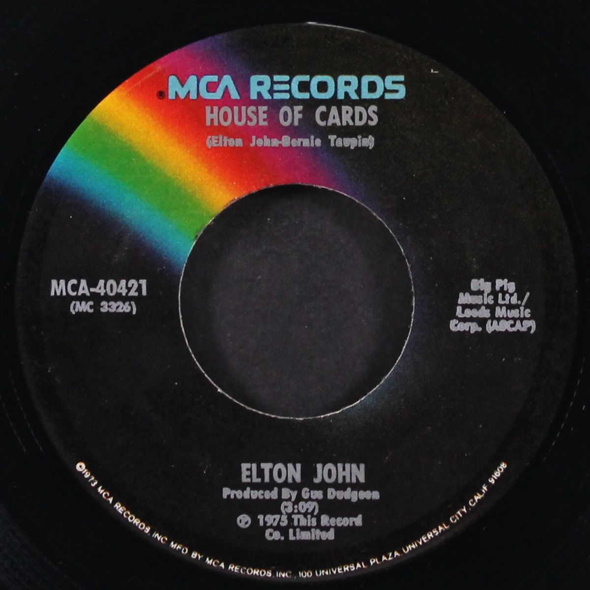 someone saved my life tonight / house of cards by ELTON JOHN