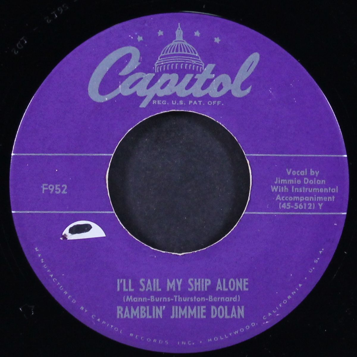 i'll sail my ship alone / it had to come someday by RAMBLIN' JIMMIE DOLAN