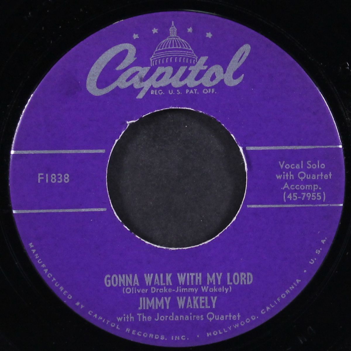 gonna walk with my lord / each step of the way by JIMMY WAKELY