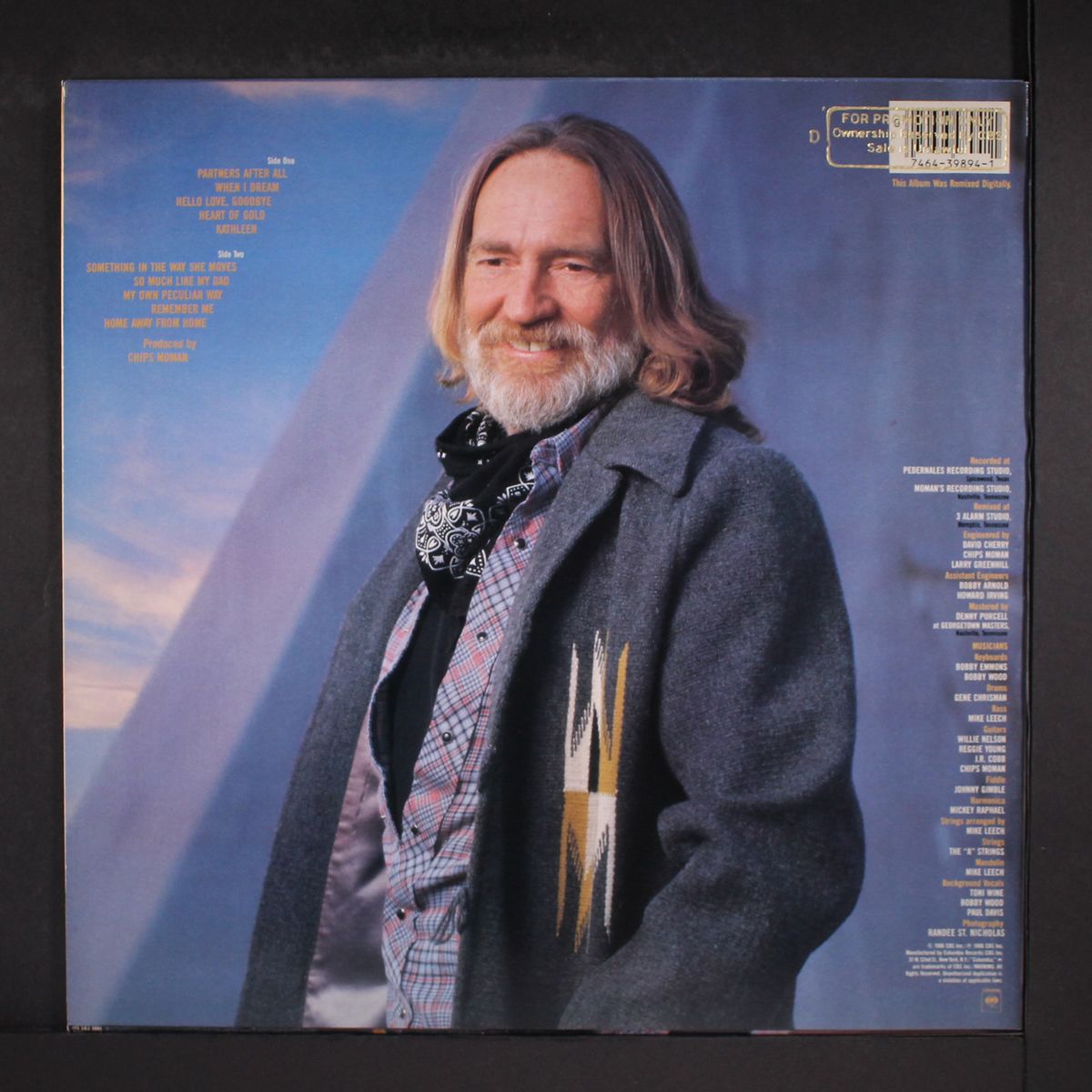 partners by WILLIE NELSON