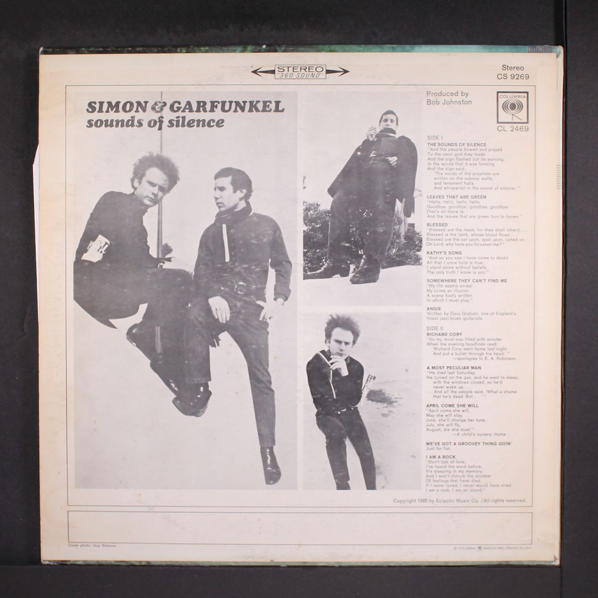 sounds of silence by SIMON & GARFUNKEL