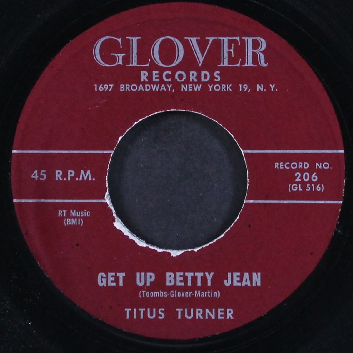 cool down / get up betty jean by TITUS TURNER