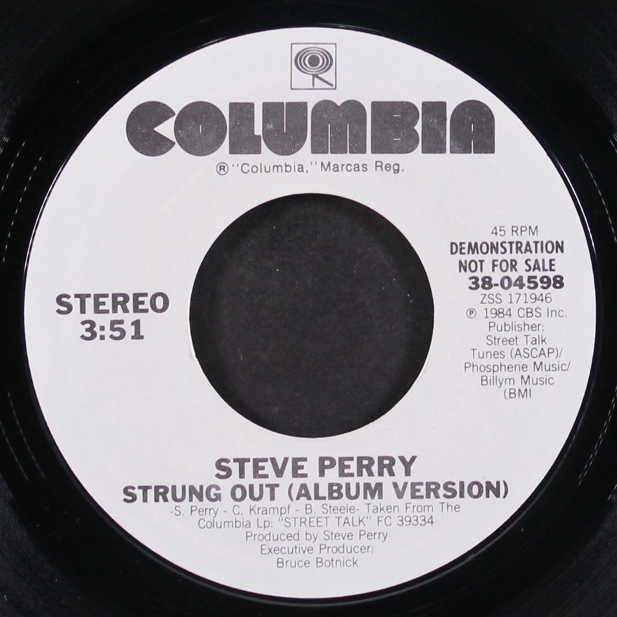 strung out / short by STEVE PERRY