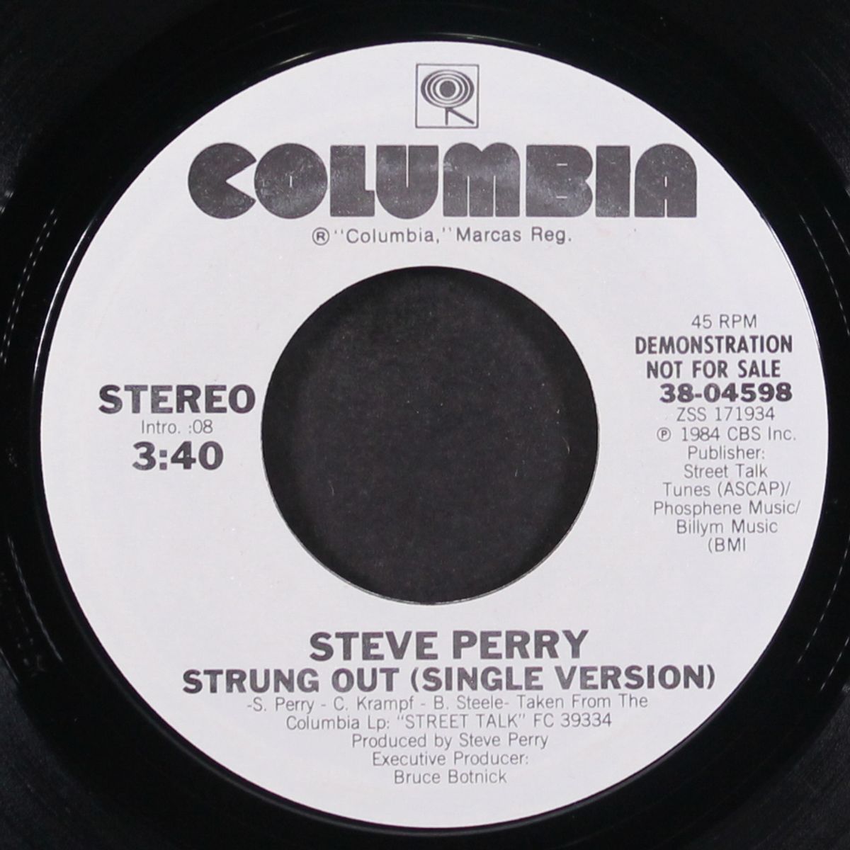 strung out / short by STEVE PERRY