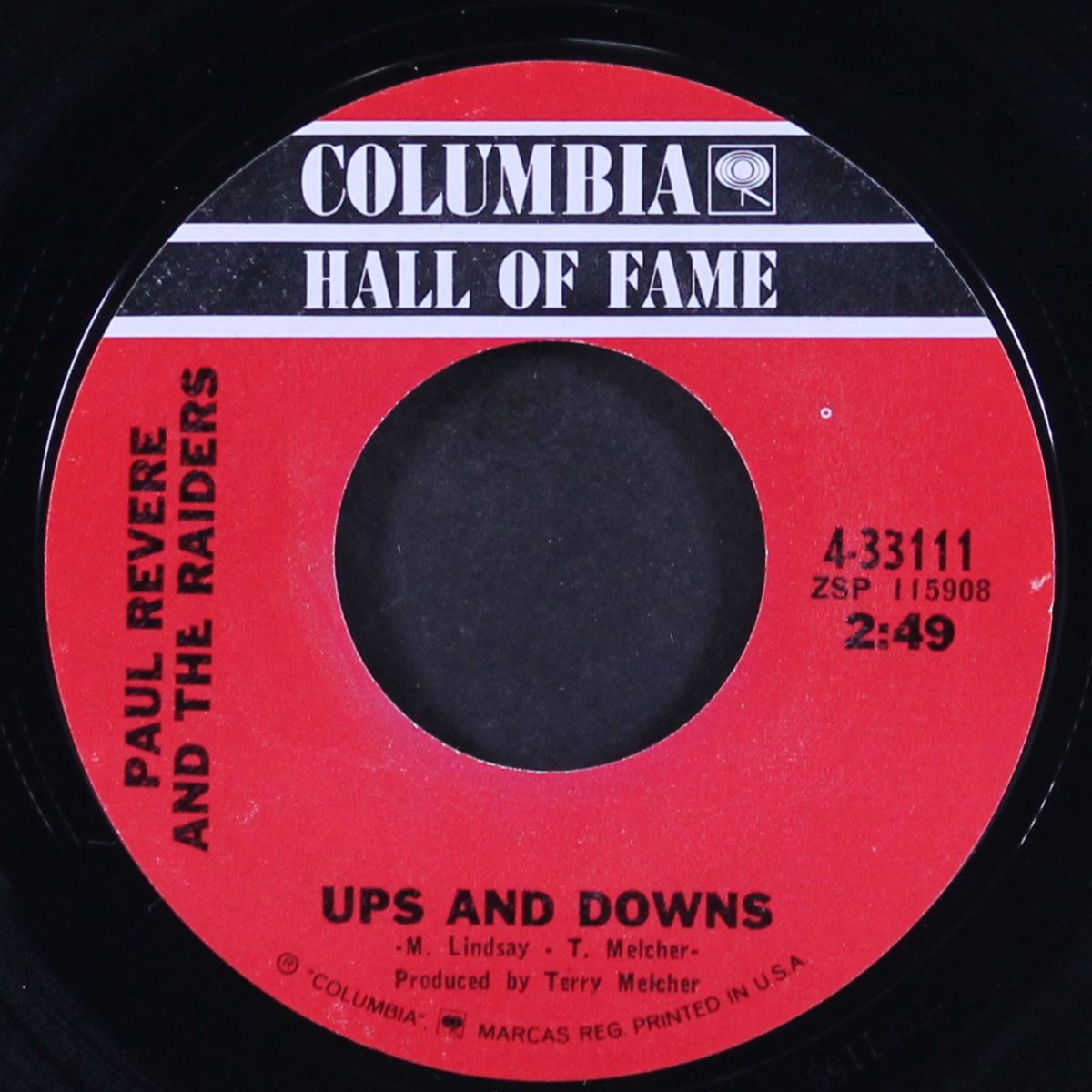 ups and downs / good thing by PAUL REVERE & RAIDERS