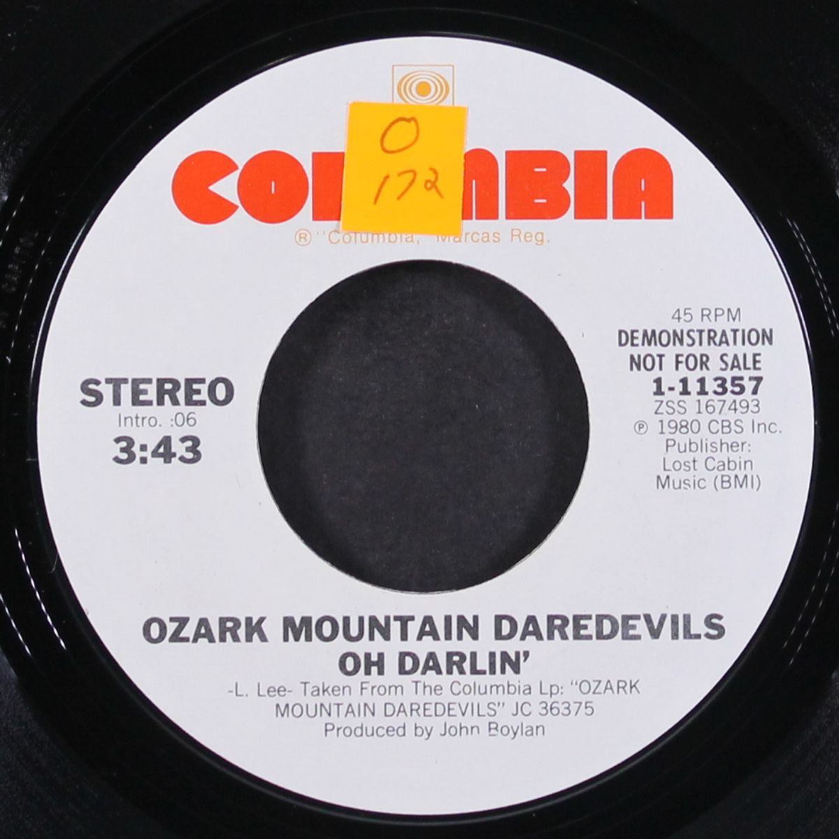 oh darlin' / same by OZARK MOUNTAIN DAREDEVILS
