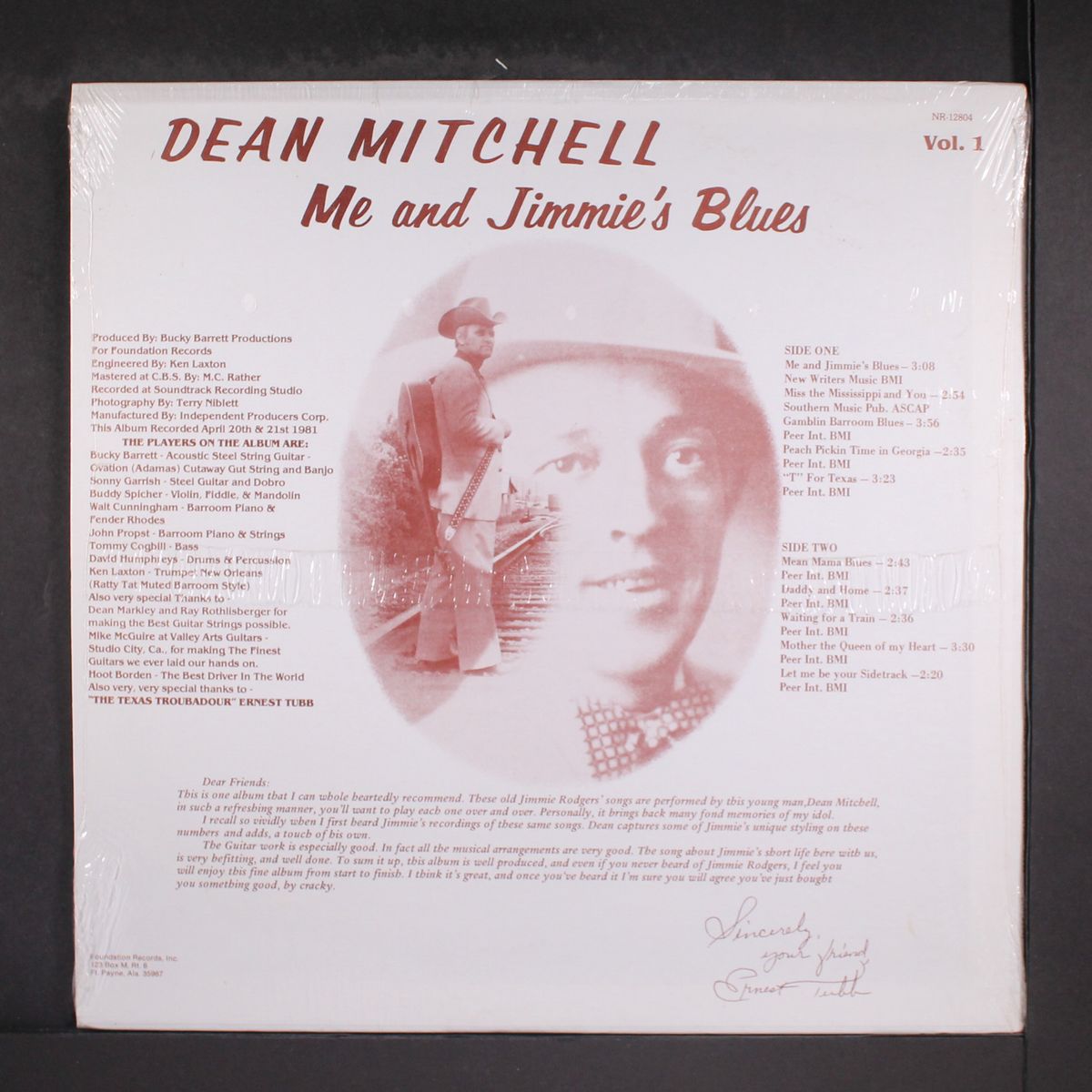 me & jimmie's blues vol. 1 by DEAN MITCHELL