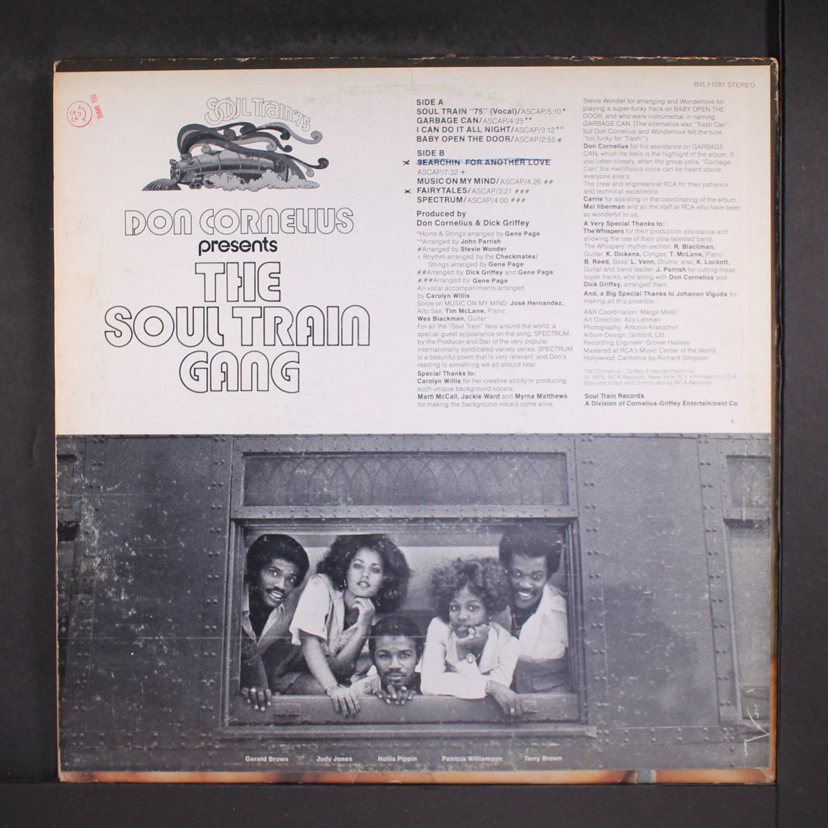 don cornelius presents by SOUL TRAIN GANG