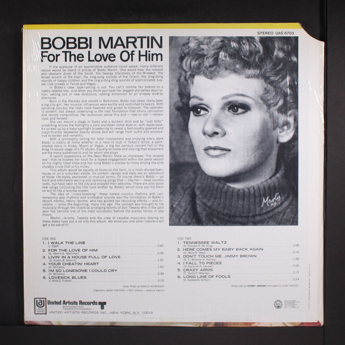 for the love of him by BOBBI MARTIN