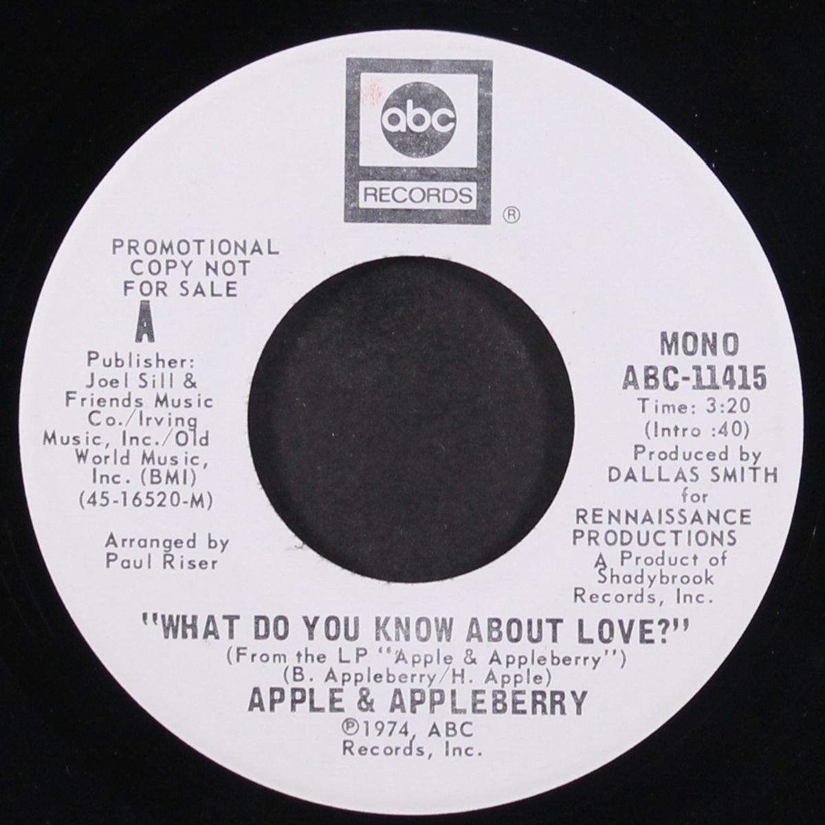 what do you know about love / mono by APPLE & APPLEBERRY