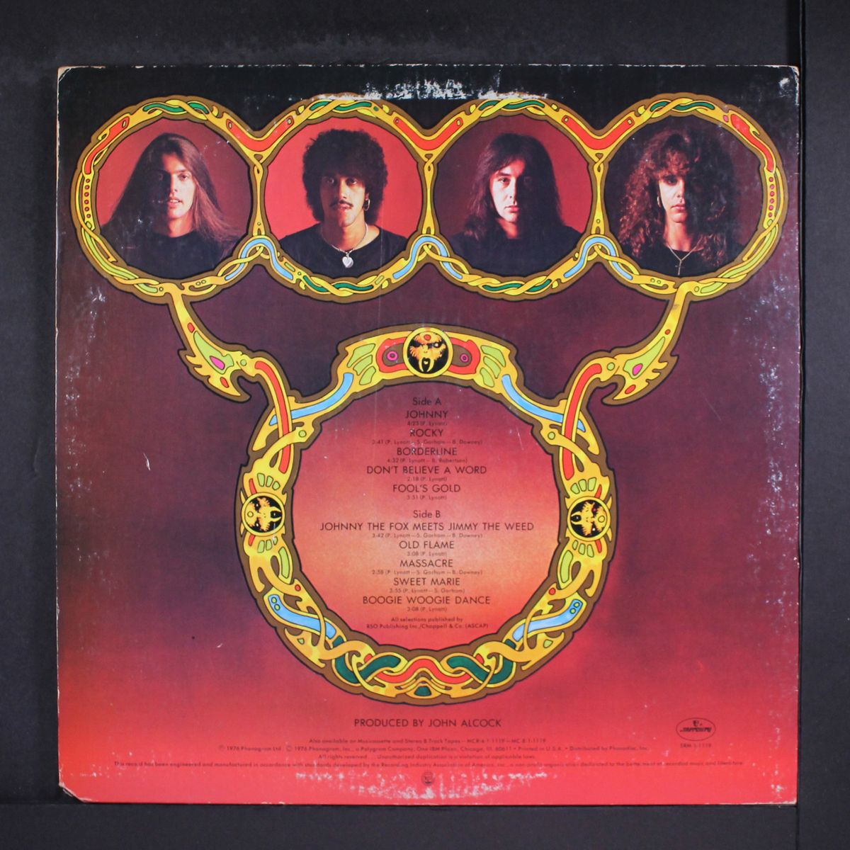 johnny the fox by THIN LIZZY