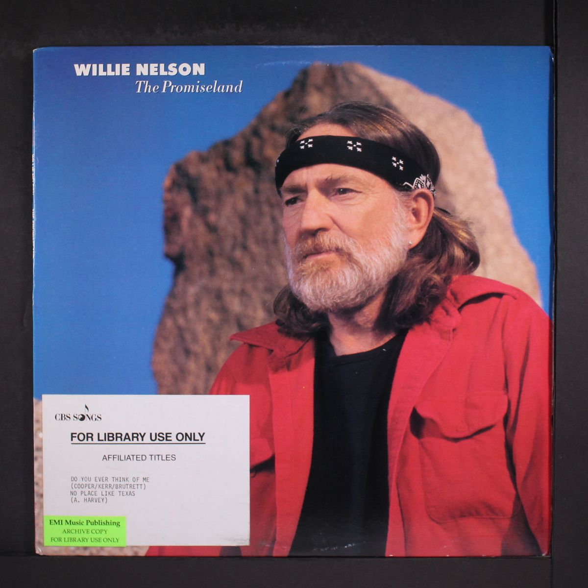 the promiseland by WILLIE NELSON