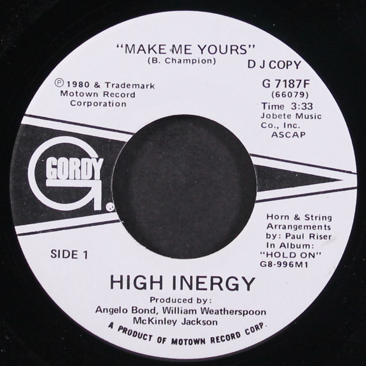 make me yours / same by HIGH INERGY