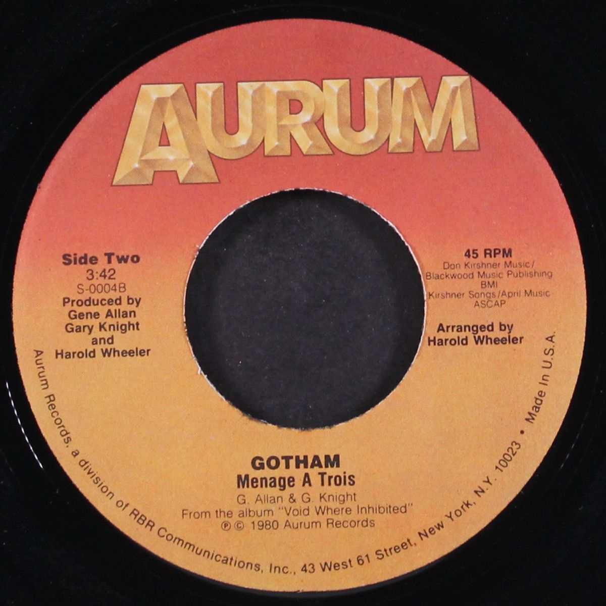 put your money where your mouth is / menage a trois by GOTHAM