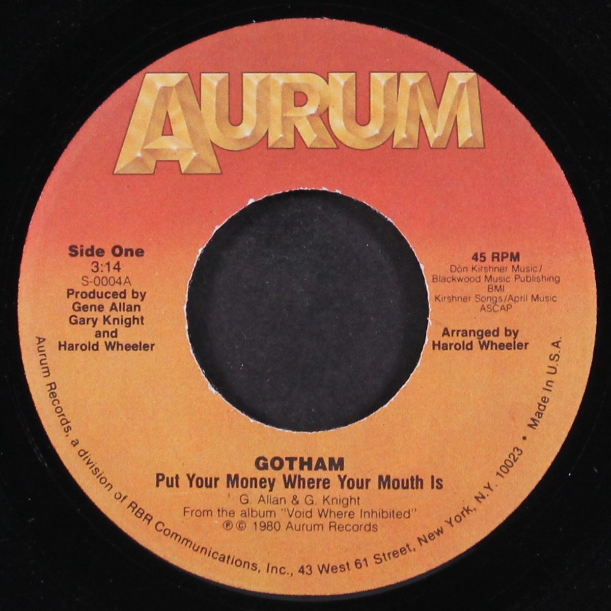 put your money where your mouth is / menage a trois by GOTHAM