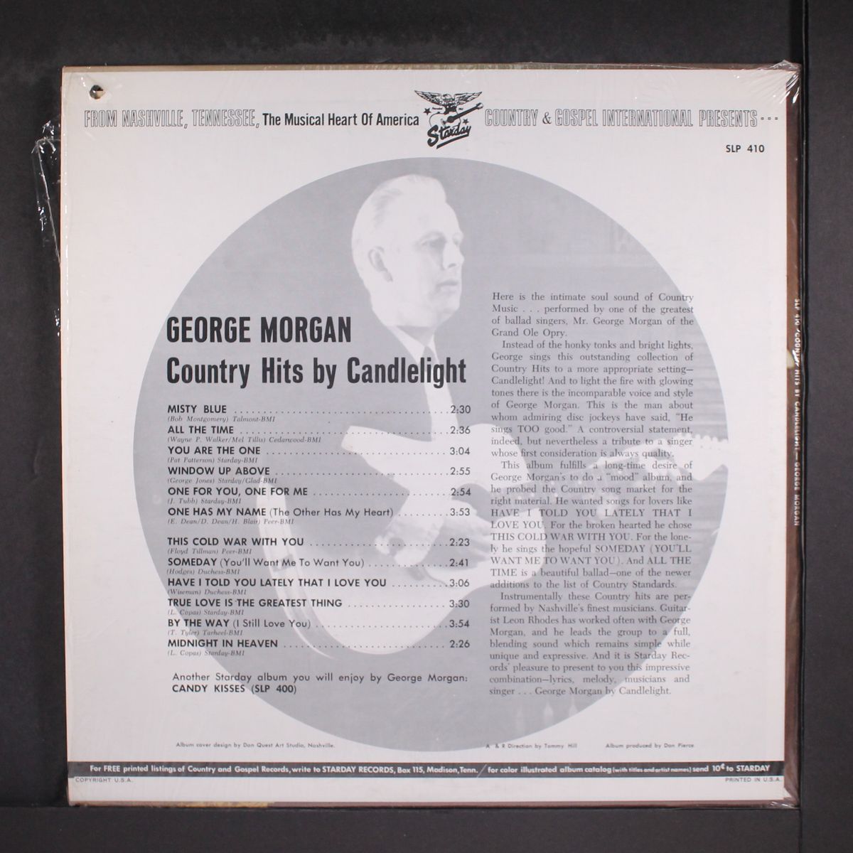 country hits by candlelight by GEORGE MORGAN
