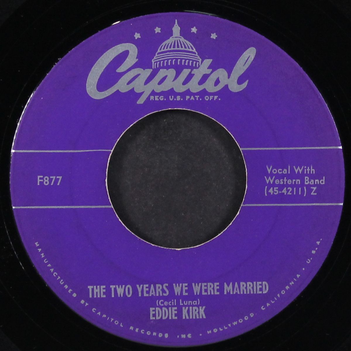 unfaithful one / the two years we were married by EDDIE KIRK