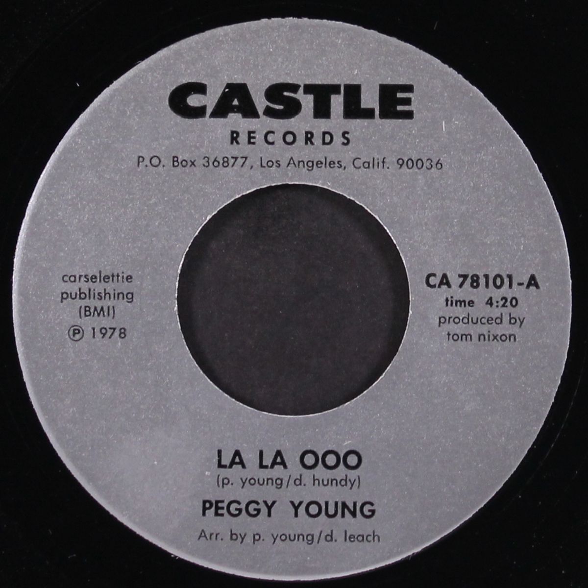 la la ooo / thank you for being you by PEGGY YOUNG