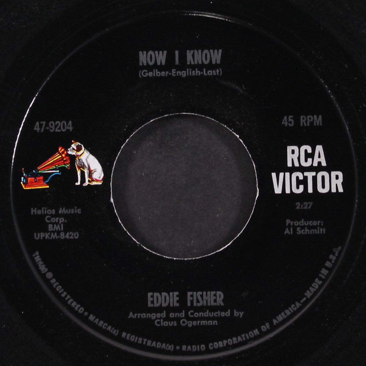 now i know / i haven't got anything better to do by EDDIE FISHER
