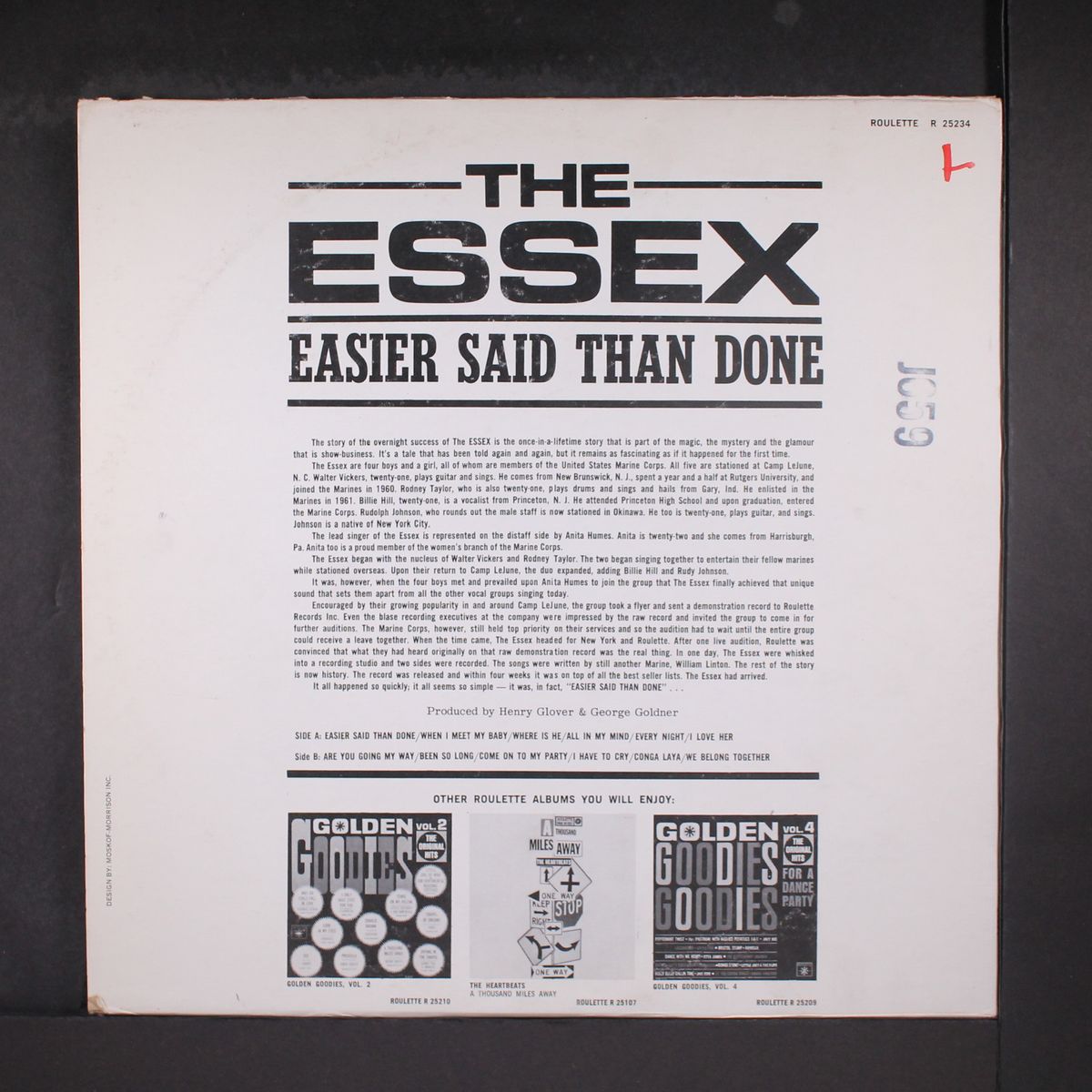 easier said than done by ESSEX