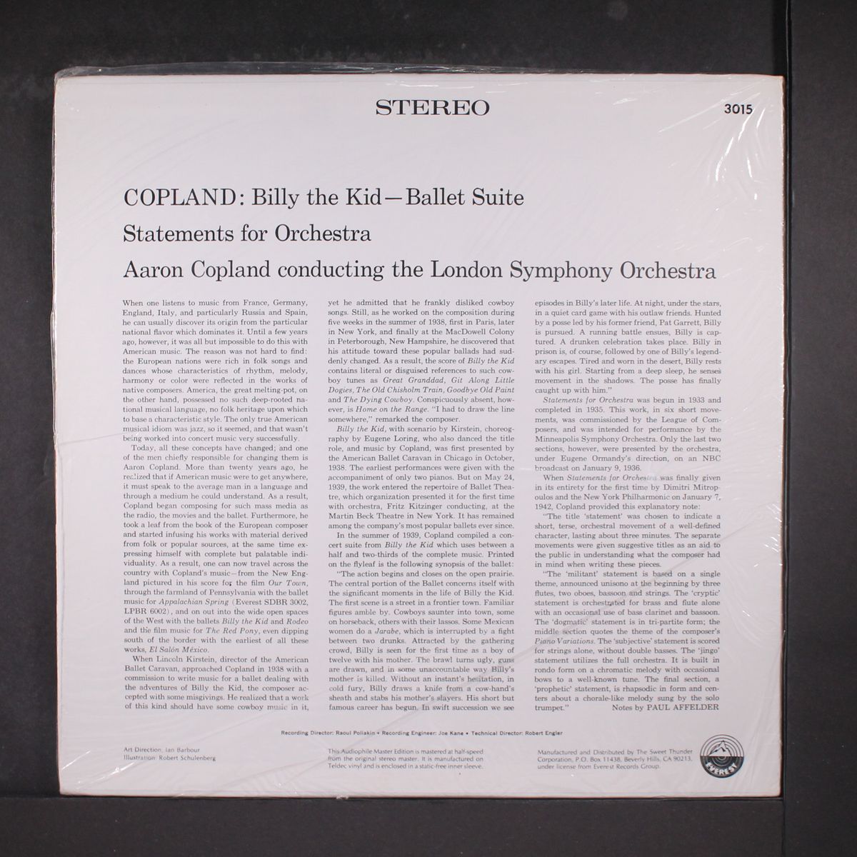 billy the kid by AARON COPLAND